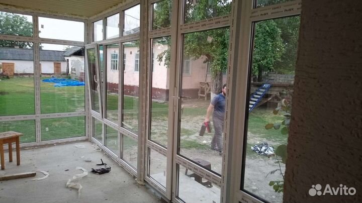 Пластиковые окна двери витражи