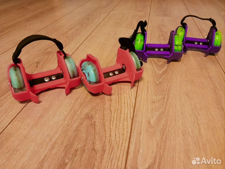 Роликовые коньки на обувь