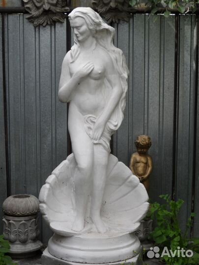 Скульптуры из бетона ангелы афродита черепаха