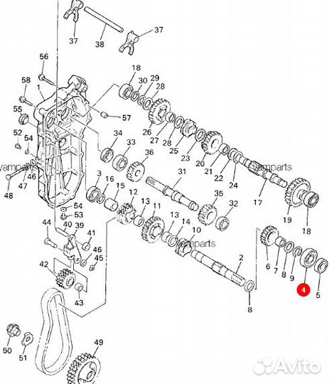 Подшипник (63/225H2-9TC4) 933063720400