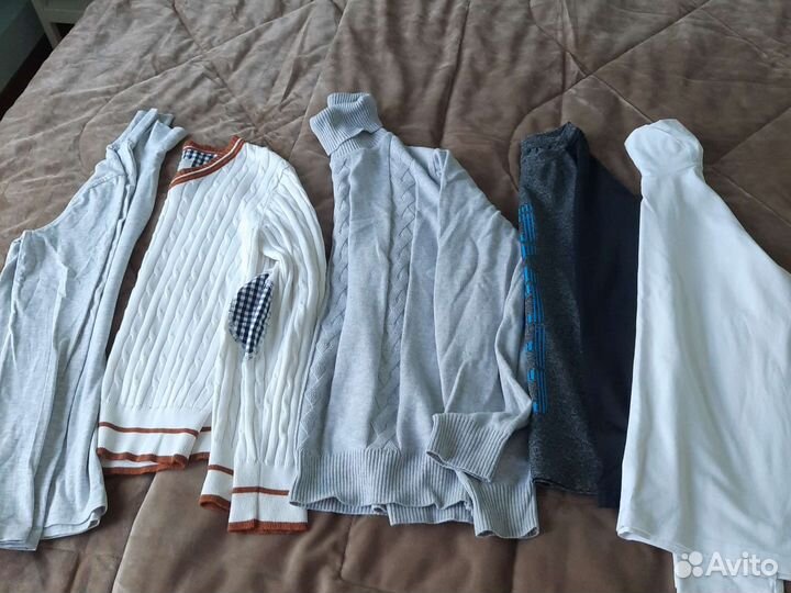 Вещи пакетом на мальчика 140 146