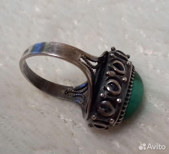 Кольцо серебряное