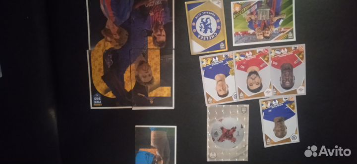 Прилипалы, карточки, фишки