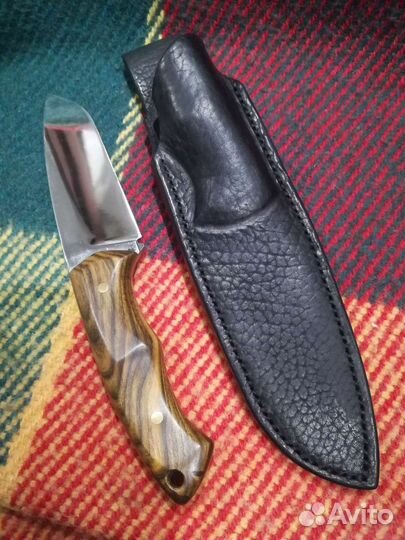 Охотничий цельнометаллический Нож. Походный нож