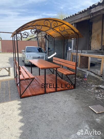 Беседка для дачи