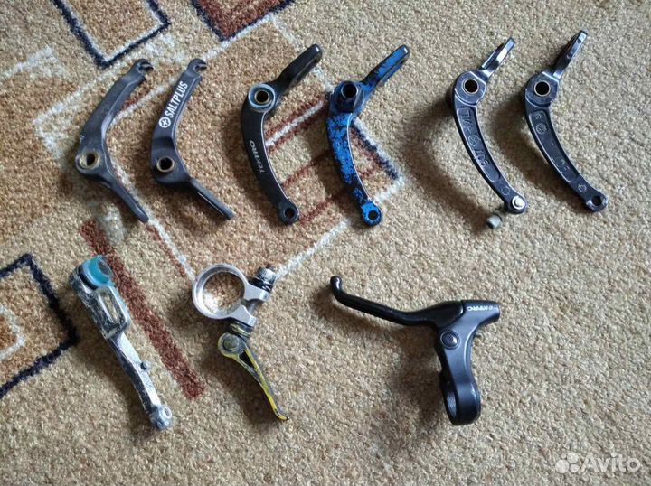 Тормозные ручки и хомут bmx