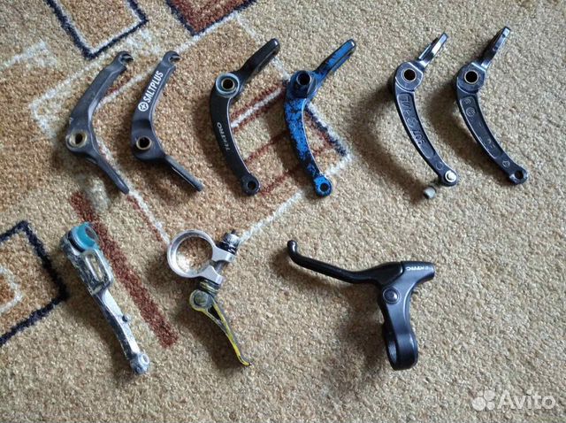 Тормозные ручки и хомут bmx
