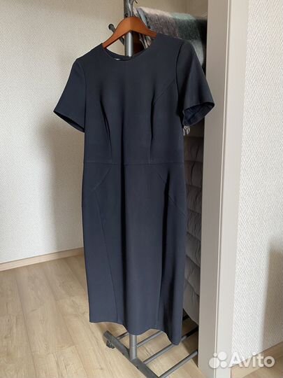 Платье офисное синее madyart 48 размер