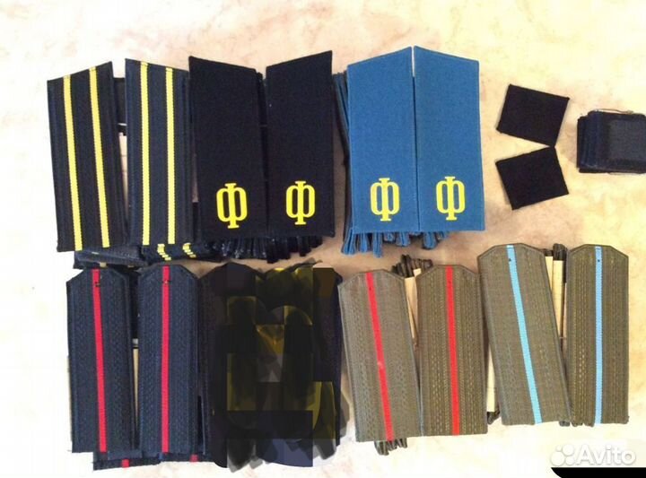 Погоны СССР офицеров и матросов