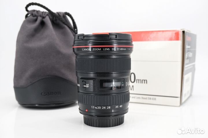 Canon EF 17-40mm f/4L USM отл.сост.,гарантия