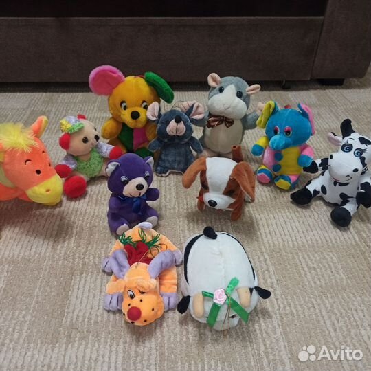 Мягкие игрушки пакетом