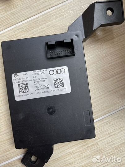Блок управления бесключевого до 4F0907335Audi A6