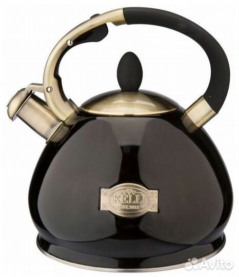 Чайник со свистком kelly 4545