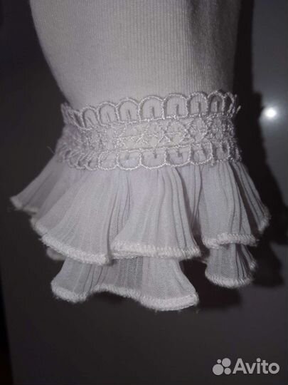 Белая школьная блузка Дували 152