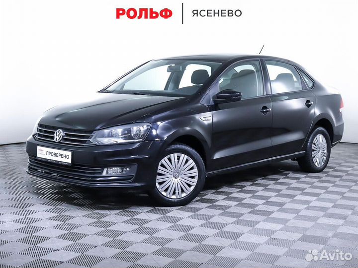 Volkswagen Polo 1.6 AT, 2018, 95 860 км