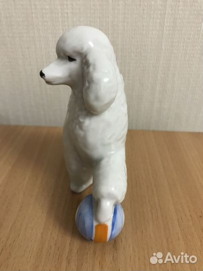 СССР Статуэтка пудель с мячом