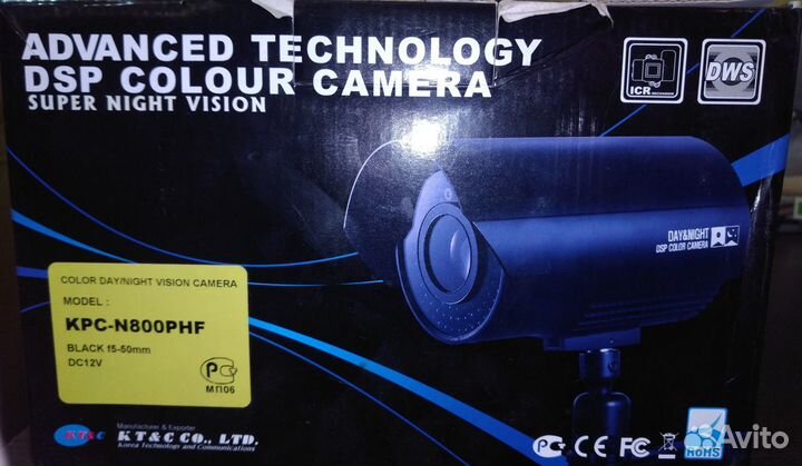 Камера для видеонаблюдения KPC-N800PHF