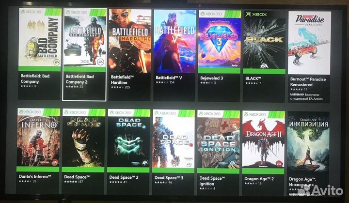 Xbox one игры EA scceess на 14 дней