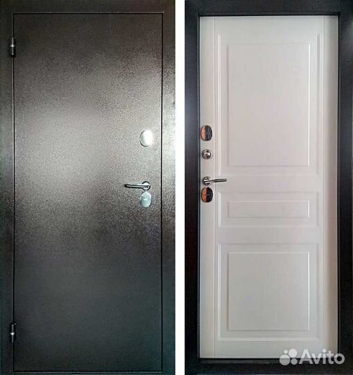 Дверь входная Промет Норд Шале светлый с Терморазр