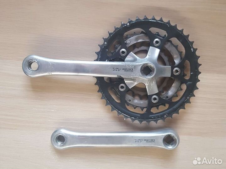 Шатуны shimano deore LX
