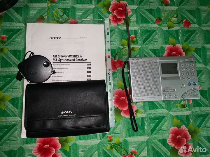 Радиоприемник Sony 7600