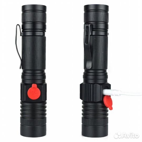 Фонарь ручной (XPH50 +COB-13W-1150 Lum)(LR27)