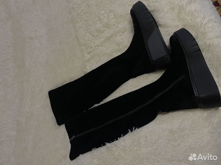 Сапоги высокие