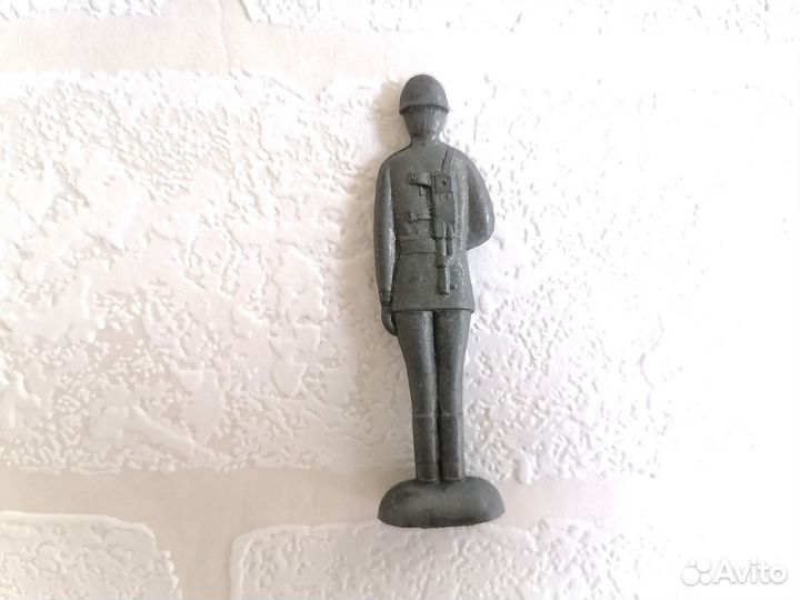 Игрушки СССР солдатик всадник казак