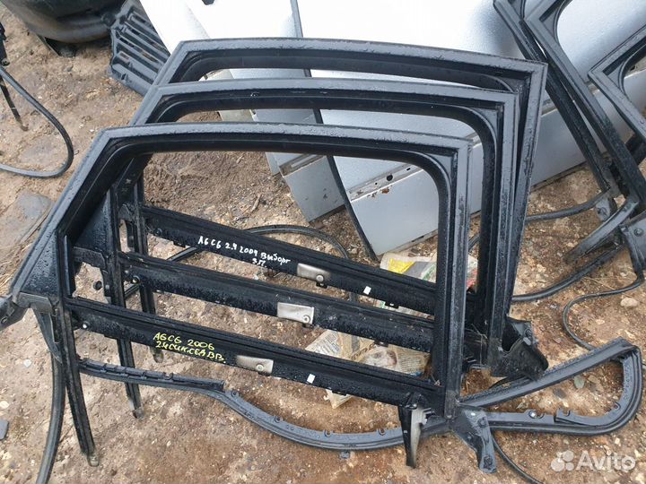 Рамка стекла двери Audi A6 C6 4F ауди а6 с6 рама