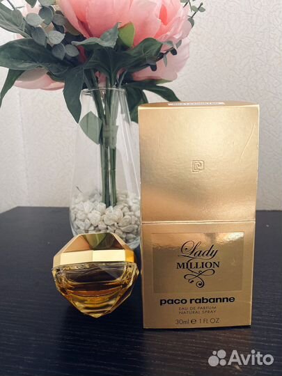 Paco rabanne Lady Million 30 мл оригинал