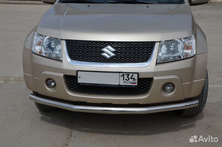 Защита переднего бампера Suzuki Grand Vitara 2005+