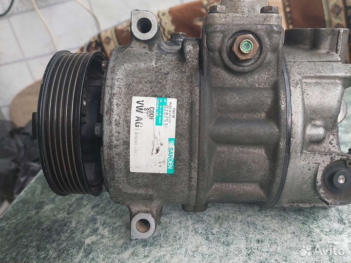 Компрессор кондиционера skoda superb