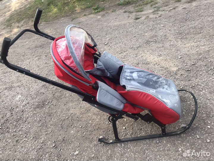 Детские зимние санки