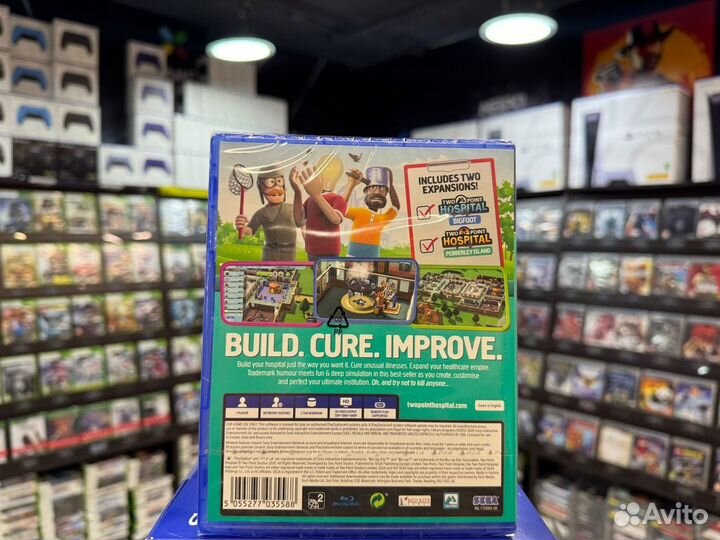 Игры для PS4: Two Point Hospital