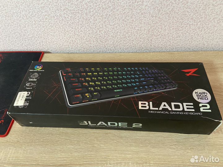 Игровая клавиатура zet gaming blade2