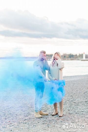 Дым для гендер пати