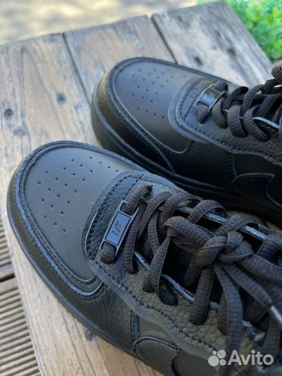 Nike Air Force 1 Shadow черные