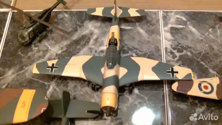 Собранные и окрашенные модели 1:72