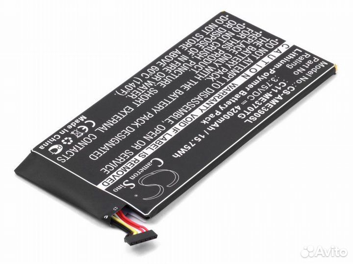 Аккумулятор для Asus Google Nexus 7 3G, C11-ME370T