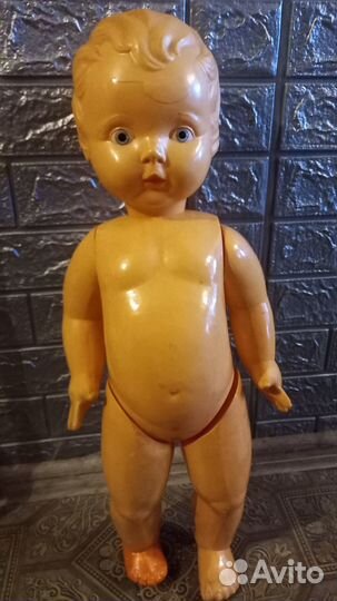 Большая редкая кукла СССР