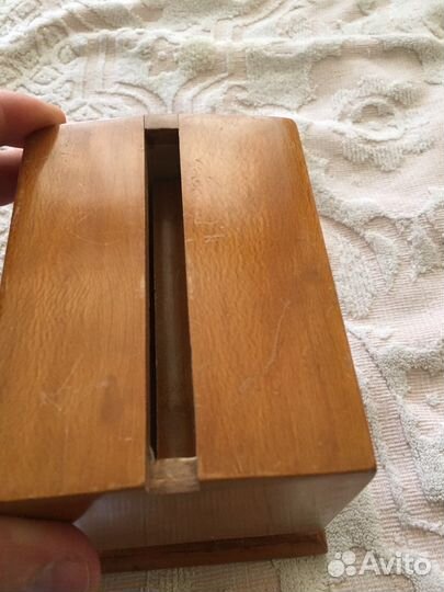 Сигаретница деревянная