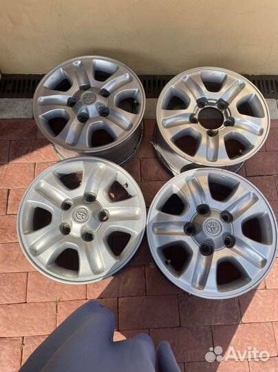 Литые диски toyota land cruiser