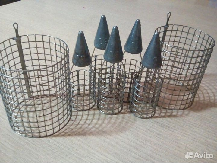 Фидерные кормушки-пули, и сетка