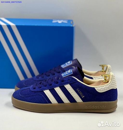 Кроссовки Adidas Gazelle Navy (Арт.67079)