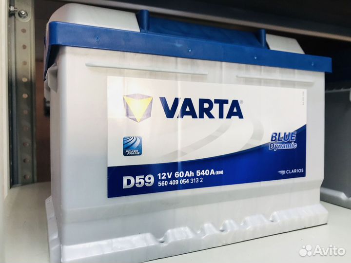 Аккумуляторы Varta Blue Dynamic 60