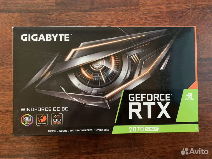 Видеокарта gigabyte 2070 Super