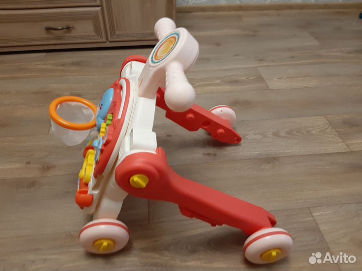 Ходунки каталка 3 в 1 (ходунки кат.+самокат+стол)