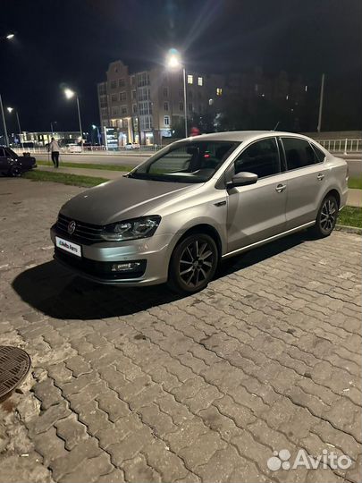 Volkswagen Polo 1.6 AT, 2018, 105 000 км