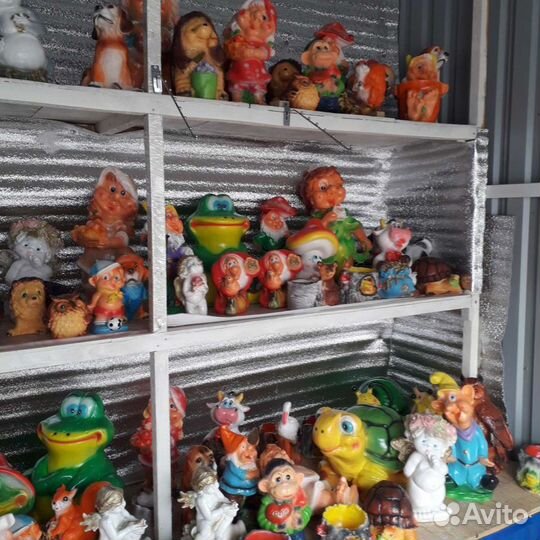 Садовые фигуры, копилки