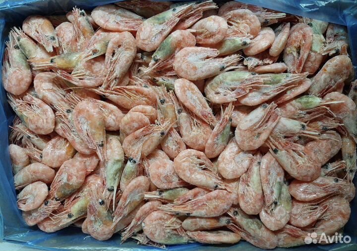 Креветки 90+ и 80/100 сухой заморозки